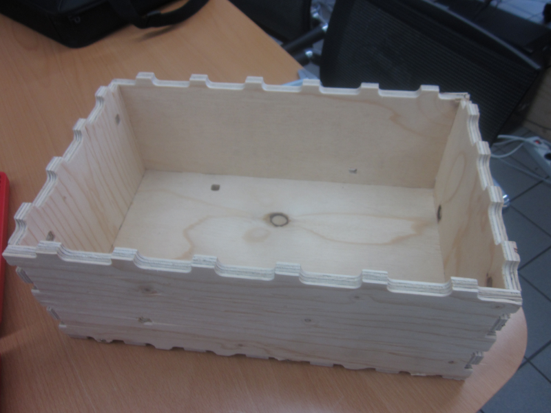 finished box