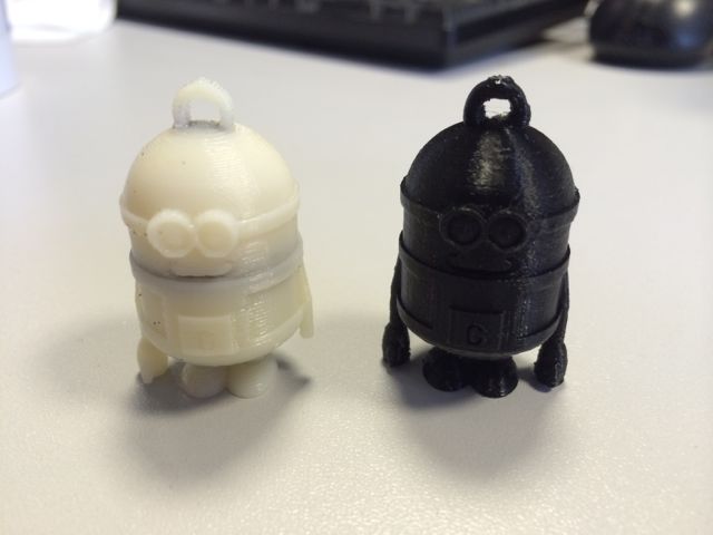 Comparison of Ultimaker and Dimension Prints