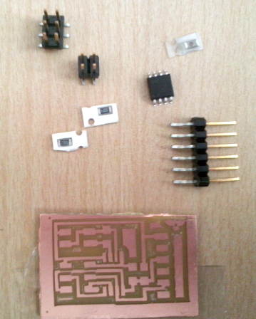 board before soldering