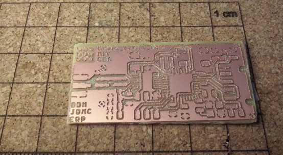 hello radio board milled