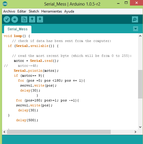 port opening in arduino