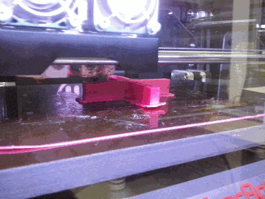 3d printing the piece