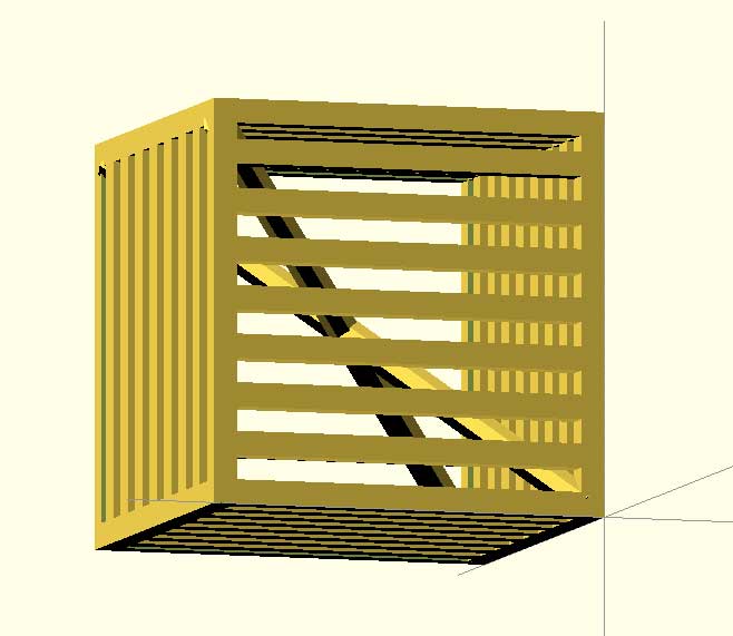 a jail cube
