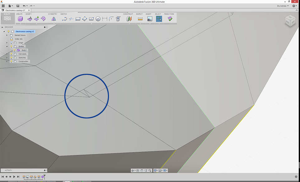 Invalid Geometry