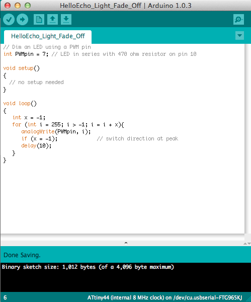 Program For Led Blink Microcontroller