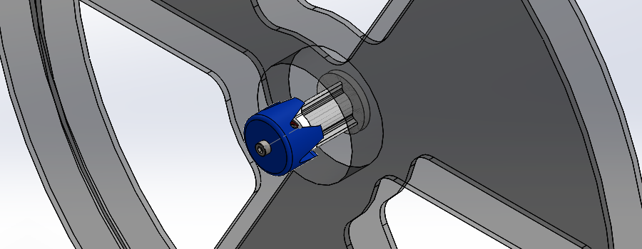 Assembled Reel Holder