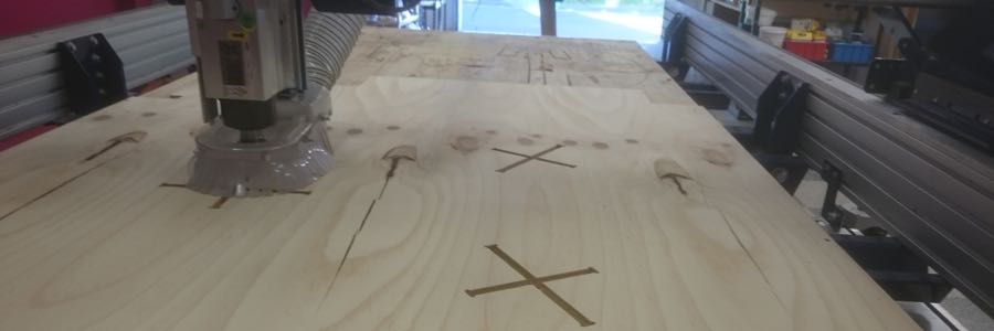 Machining the table