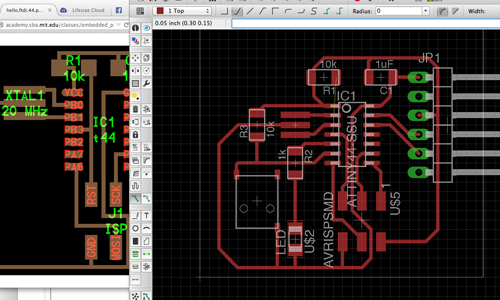 designing board