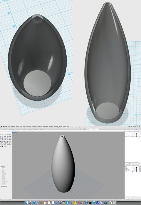 3D print design of a vase