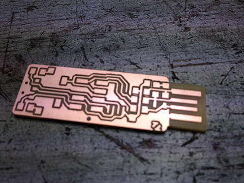 PCB milled and cut properly