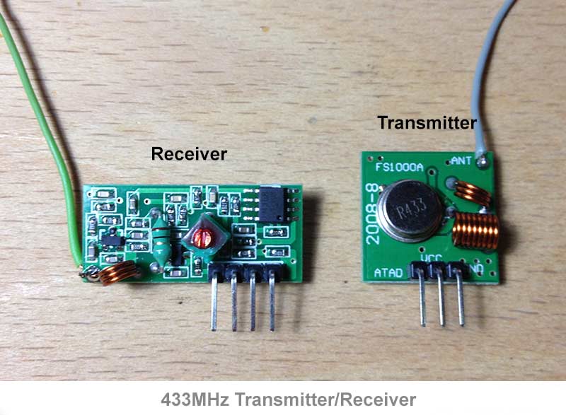 433MHz Receiver Transmitter