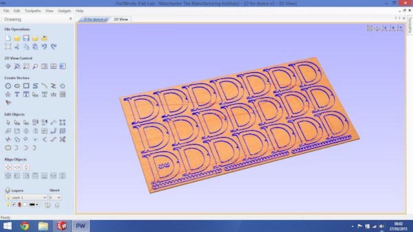 PartWorks toolpath 3D view