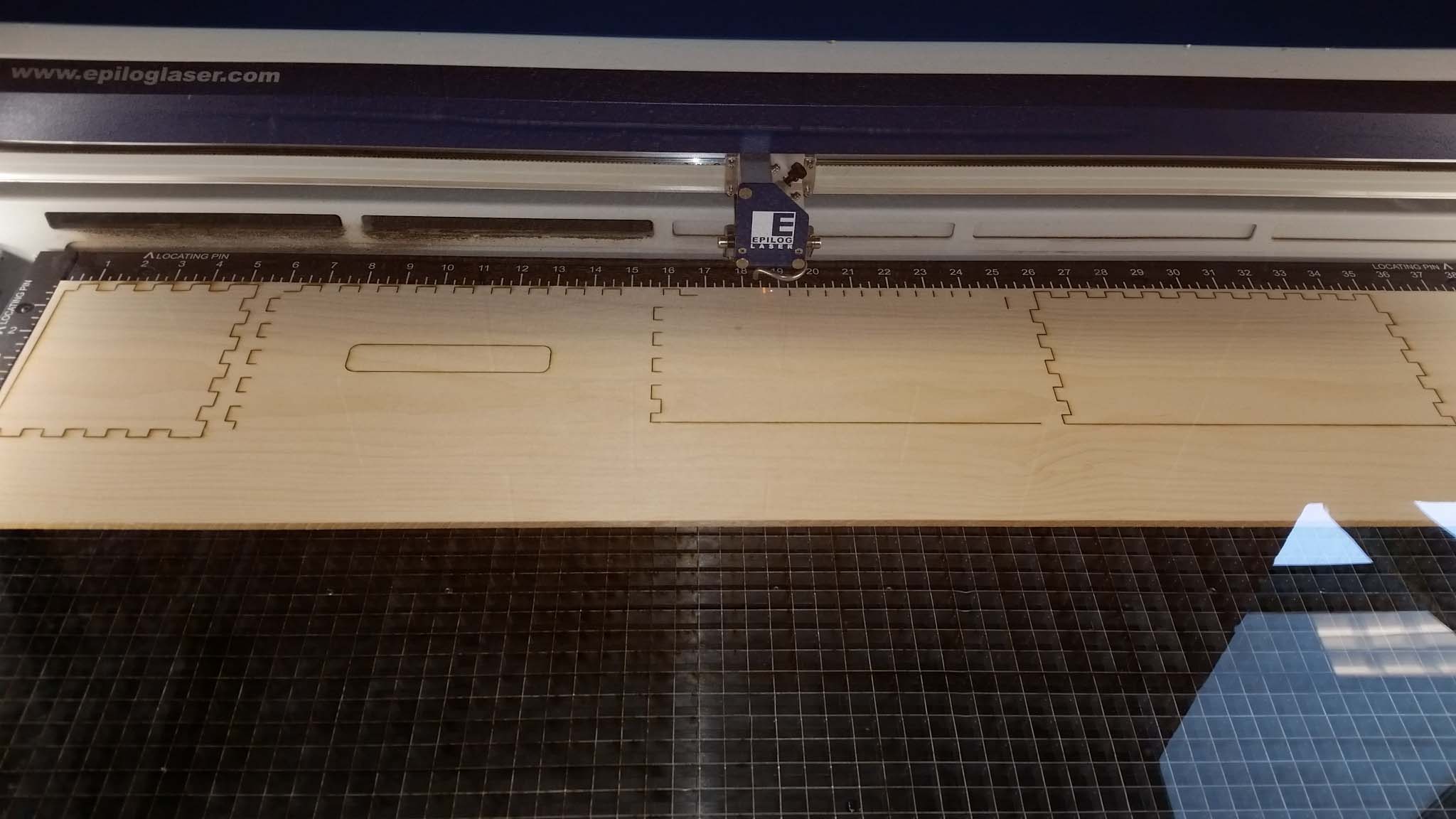 Laser Cutting Tissue Box