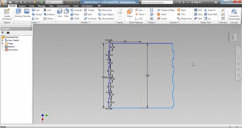 autodesk inventor pro 2015 how to color part