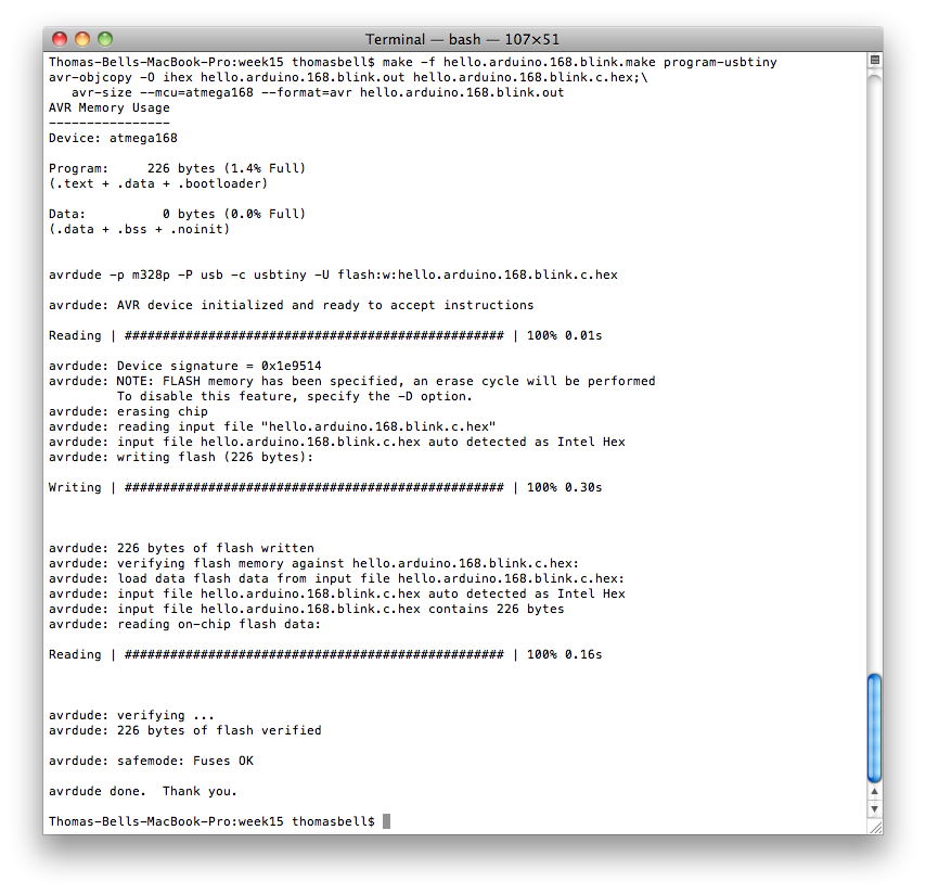 Programming Protocol Arduino