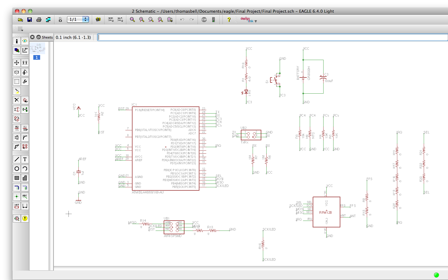 Eagle Schematic 1