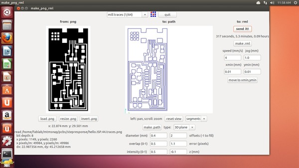 Windows Rml Now click on 'make.rml'so exactly upside you can see'send it' command ...