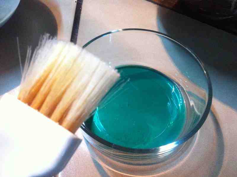 brush and soap