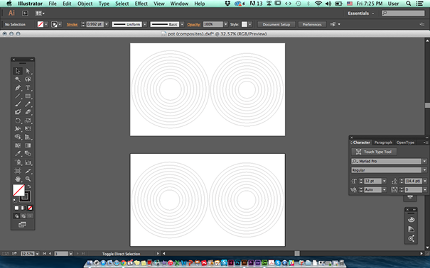 Mold design 2D