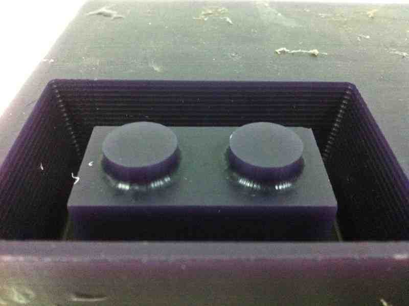result after machining 
