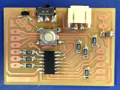 soldered
board 1 soldered
board 1
