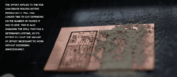 pcb offset