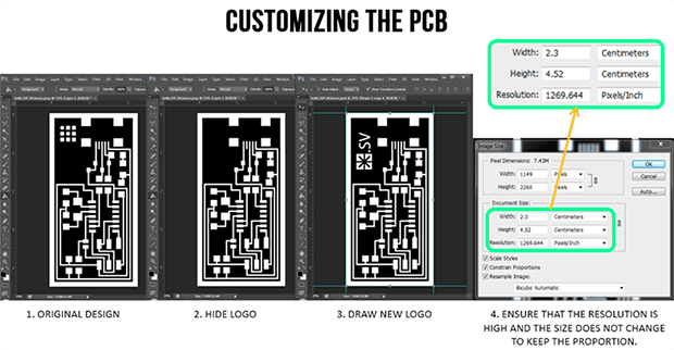 Customizing PCB