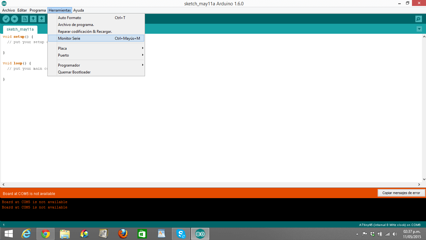 SERIAL MONITOR