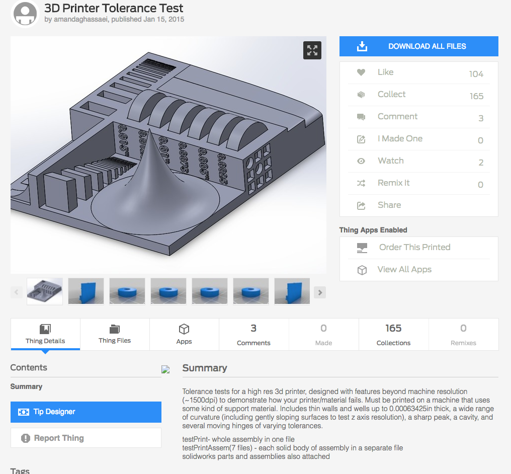 Aal in one 3d printer test