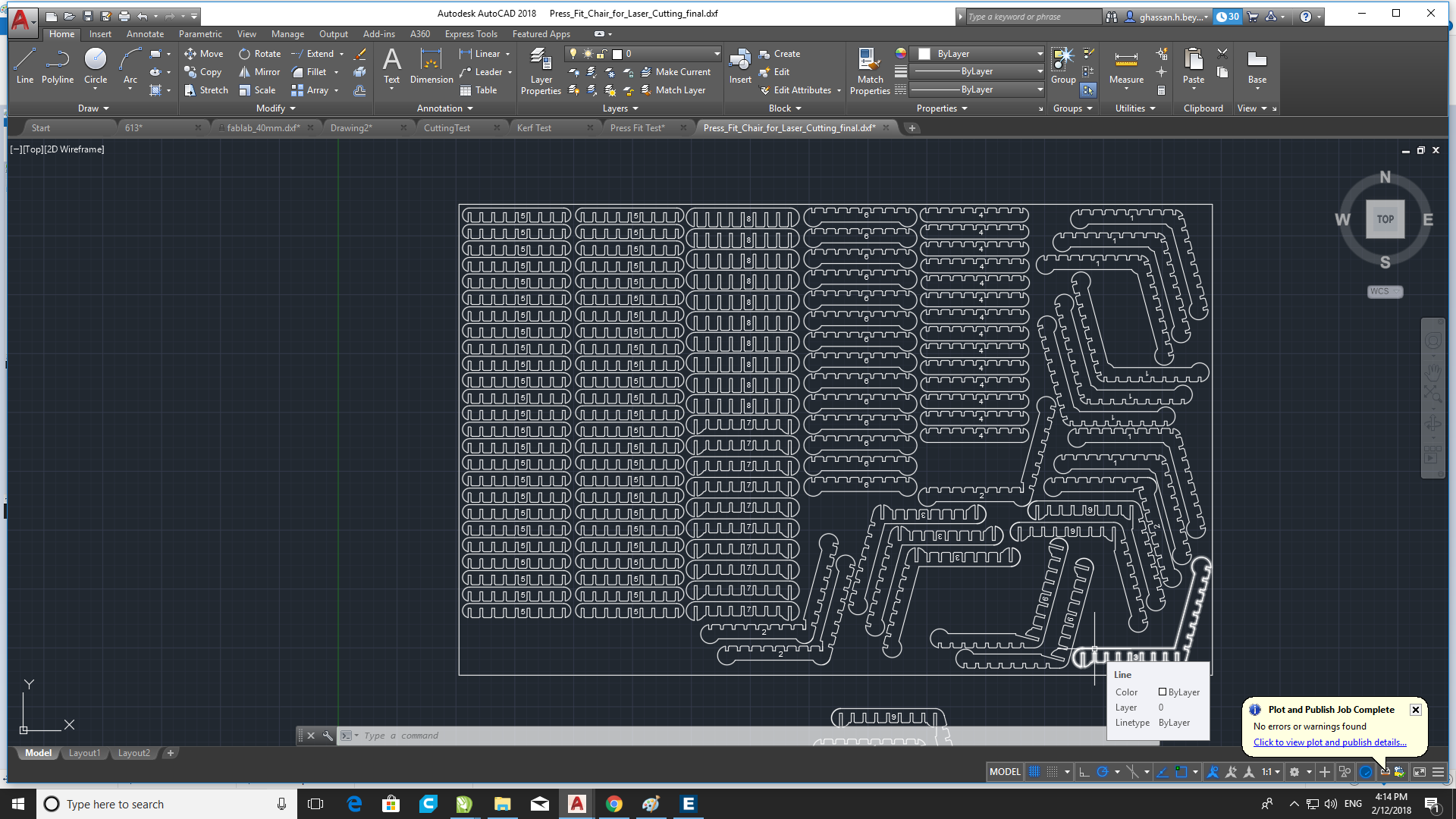 Laser Cutting File