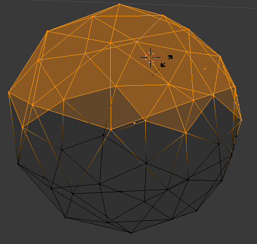 Sphere in Blender