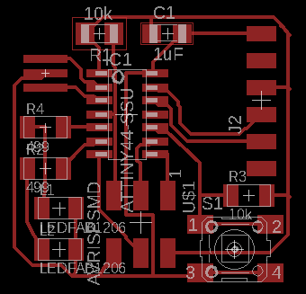 board schematic showing component locations