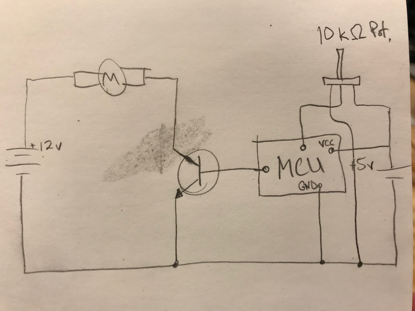 pwm motor circuit