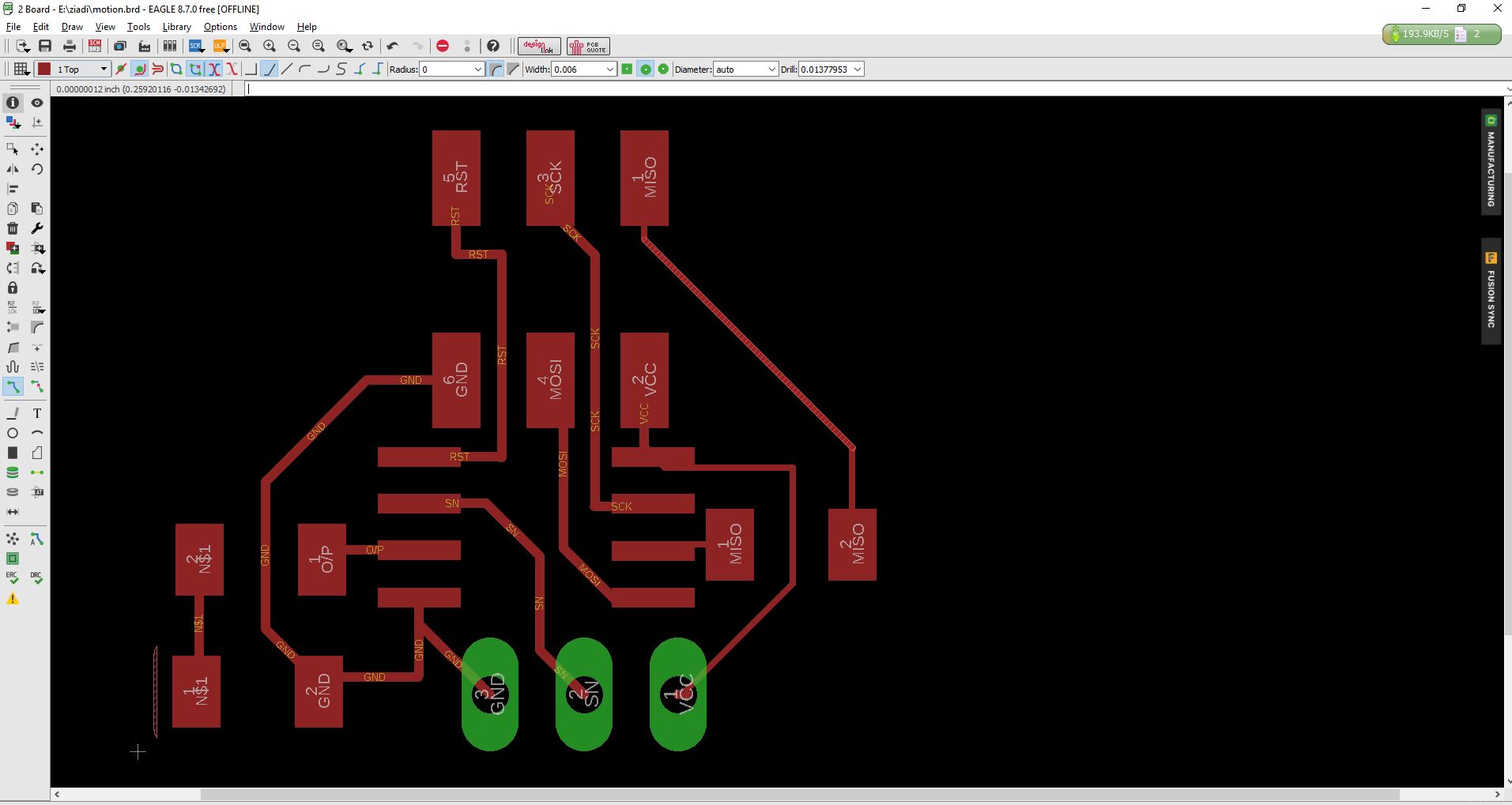 Img: input board