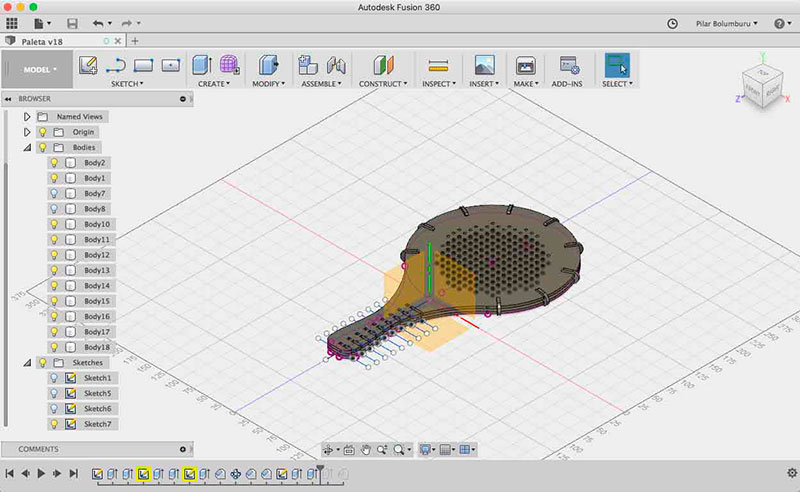 racket fusion 360