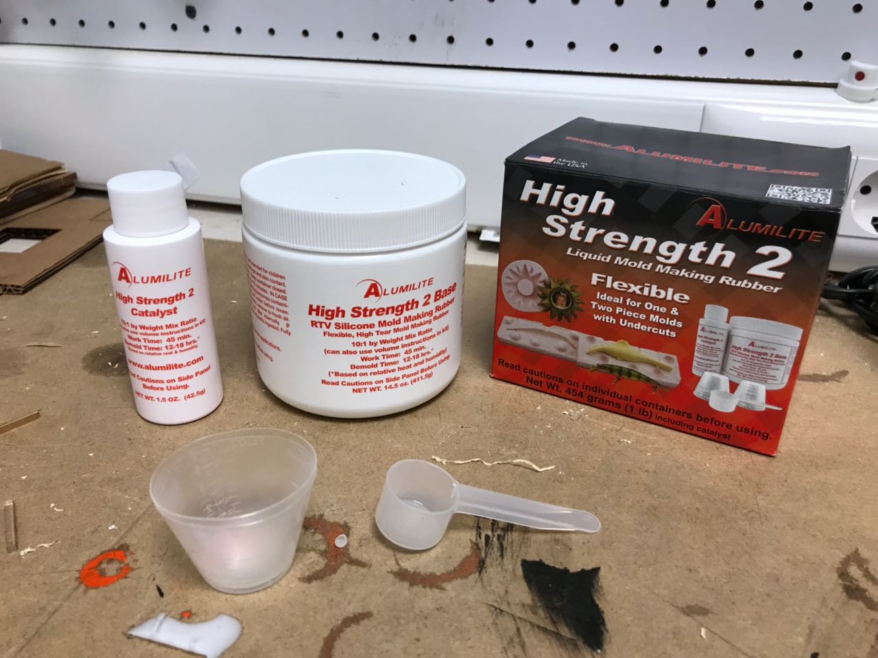 Alumilite High Strength 2 mold making silicone