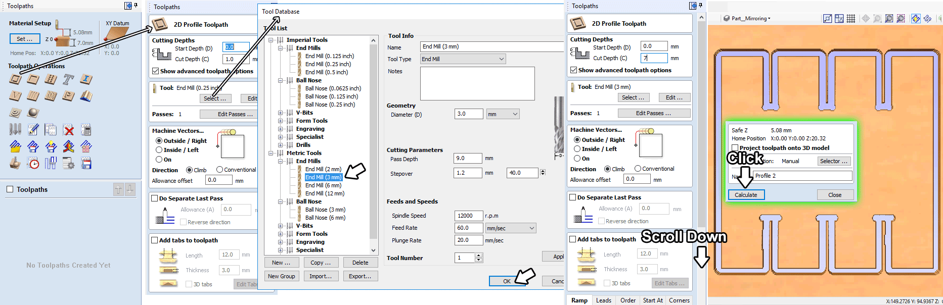 toolpath