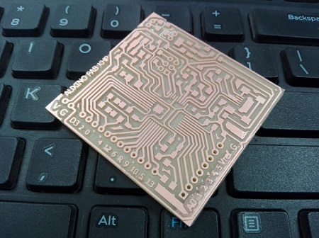 Milled Leonardo board