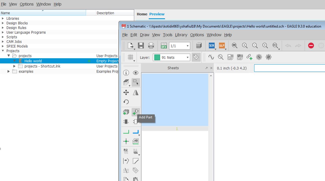 Window Schematic Library Week 7