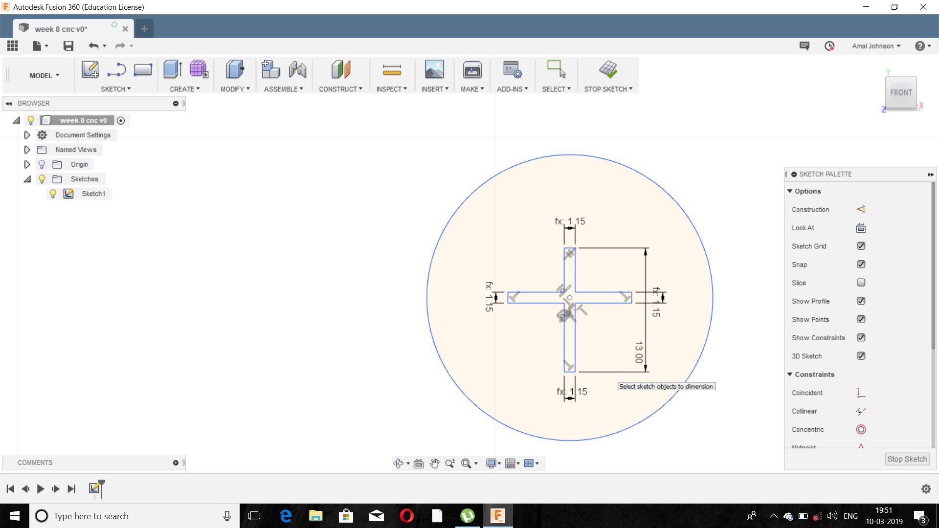 8. Computer controlled machining - Fab Academy Student Name