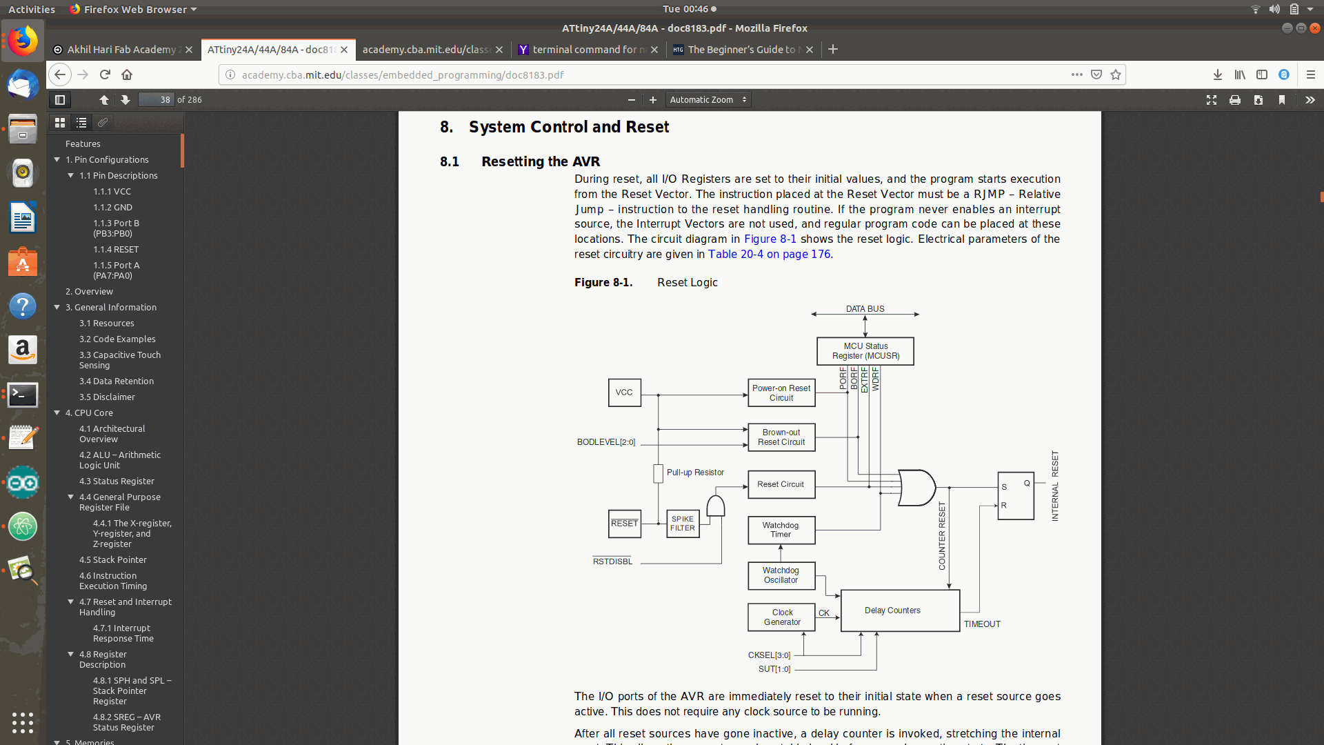 9. Embedded programming - Fab Academy Student Name