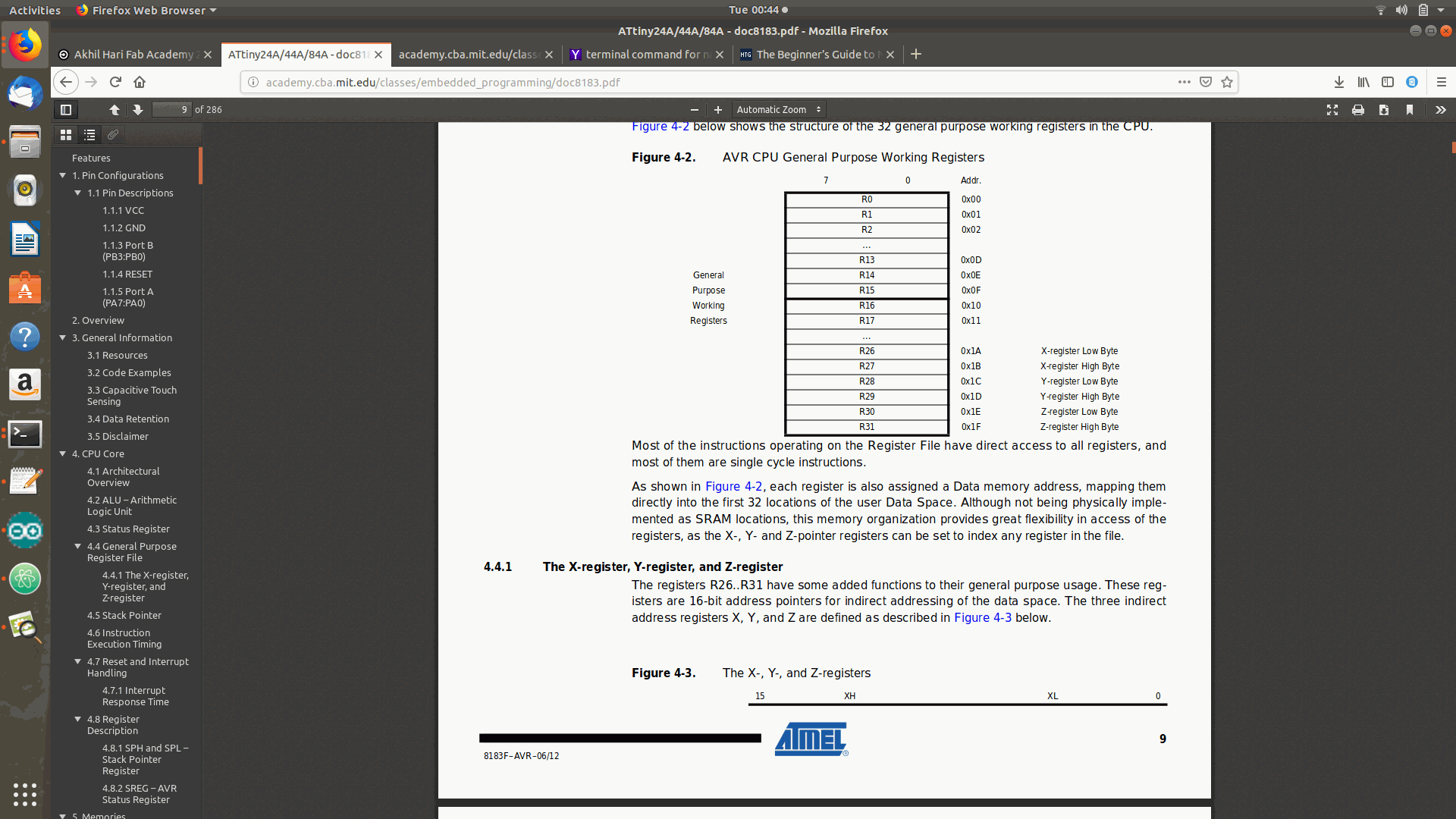 9. Embedded programming - Fab Academy Student Name