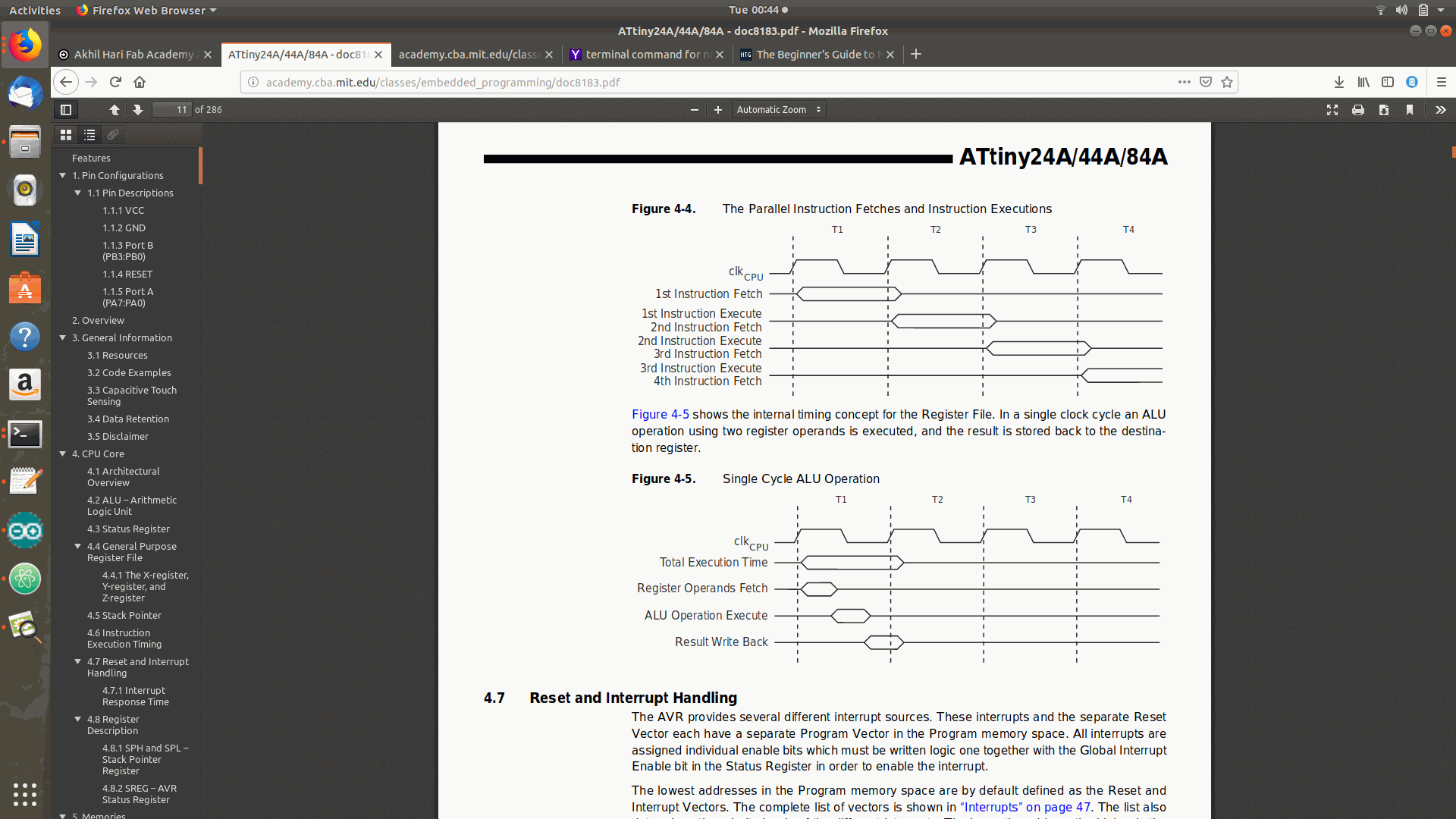 9. Embedded programming - Fab Academy Student Name