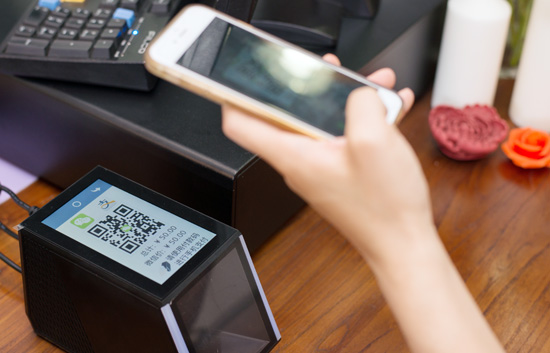 WeChat QR code payment system