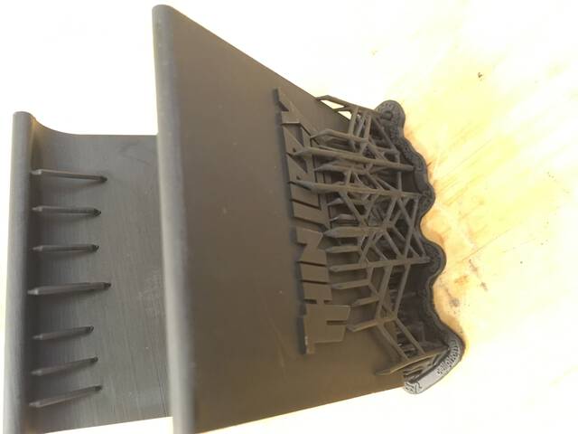 Final Print with the supports