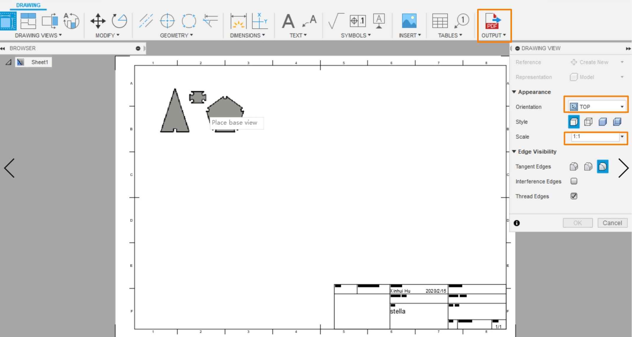 drawing function