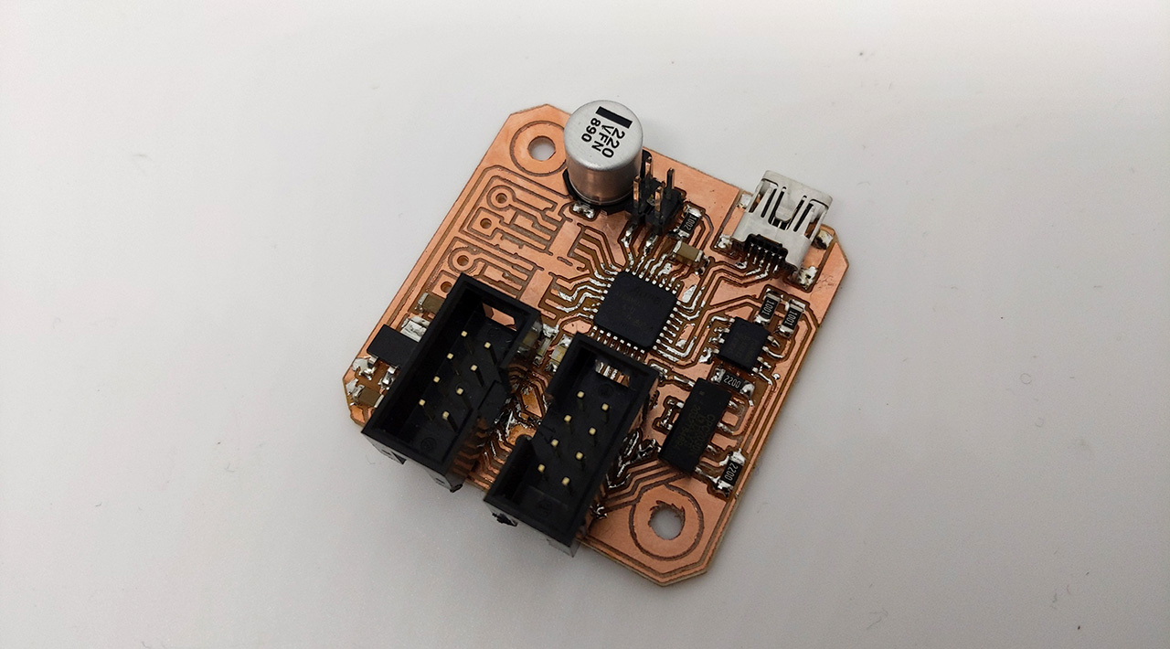 board V2 soldering
