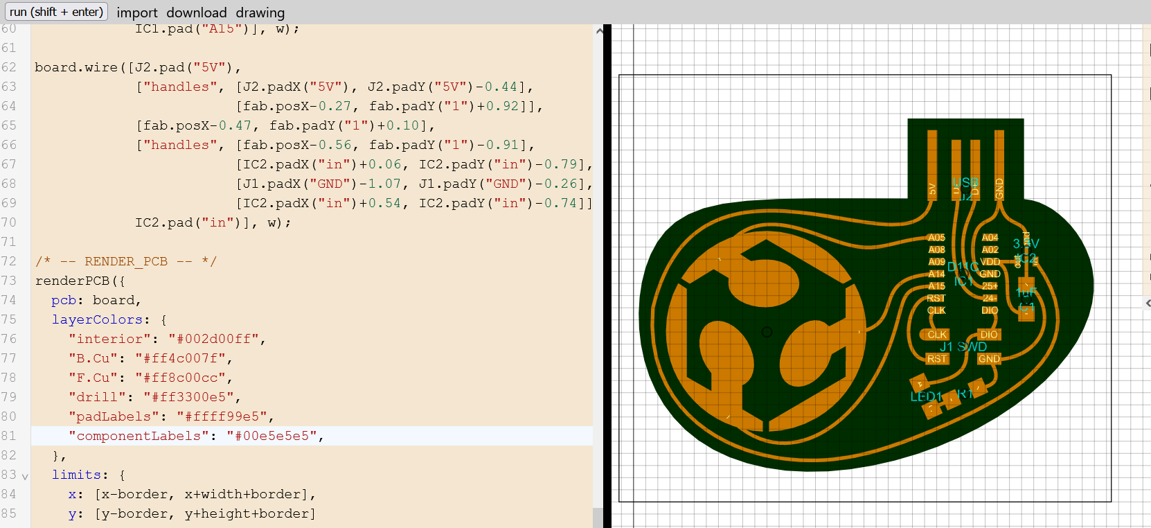 SVG PCB splines - Fab Academy Quentin Bolsee