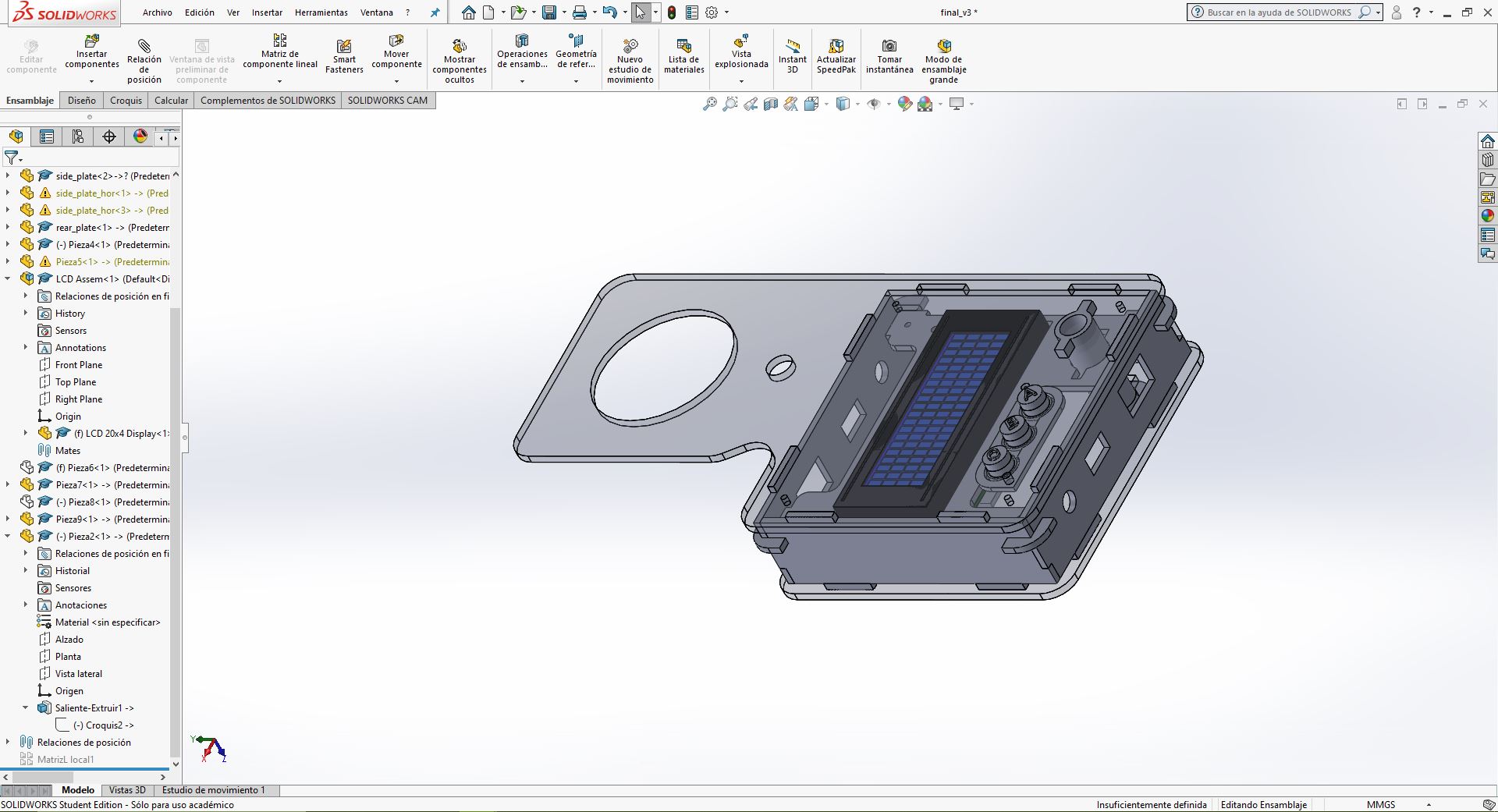 Solidworks model