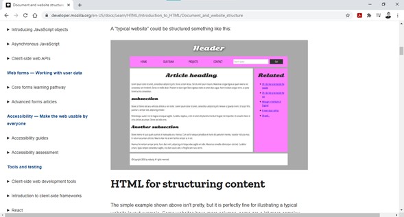 A webpage screenshot